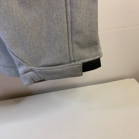 Men’s Iceberg Outerwear Thermal gray fleece lined full zip winter snow ski - Picture 5 of 14